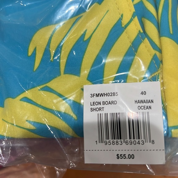 Reef Men's Leon Board Shorts - Hawaiian Ocean - Picture 3 of 3